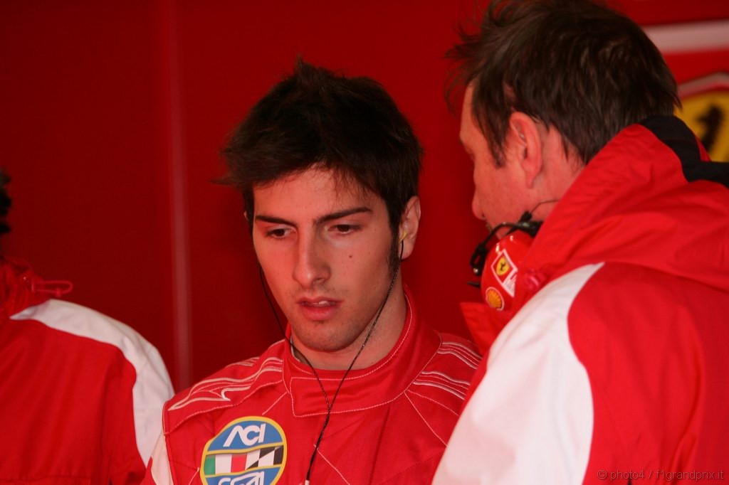 Test Ferrari F2008 Italian F3 Drivers Vallelunga